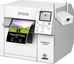 Wireless Epson C4000 Label Printer Bundle