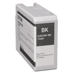 Epson ColorWorks C6000 / Epson C6500 GLOSS Black Ink Cartridge SJIC35P(K) for Epson CW-6000 / CW-6500
