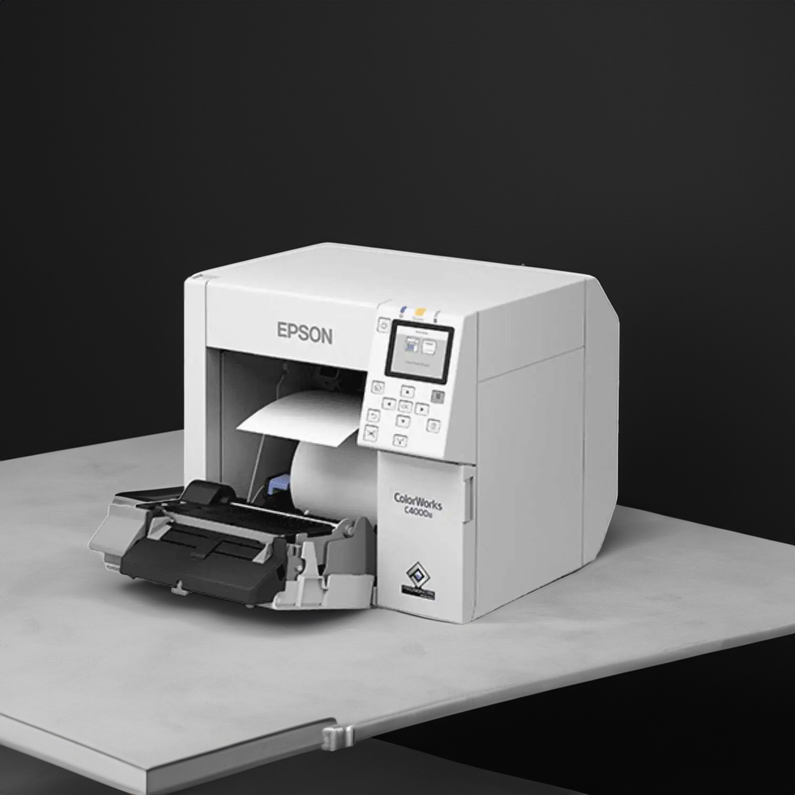 Pharmacy Label Printers Epson ColorWorks CW C4000 Color Inkjet Label Printer Matte