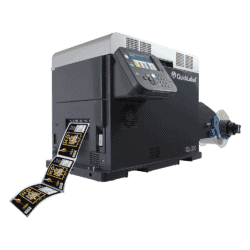 Quick Label QL-300s (120V) Toner CMYK + White Color Label Printer