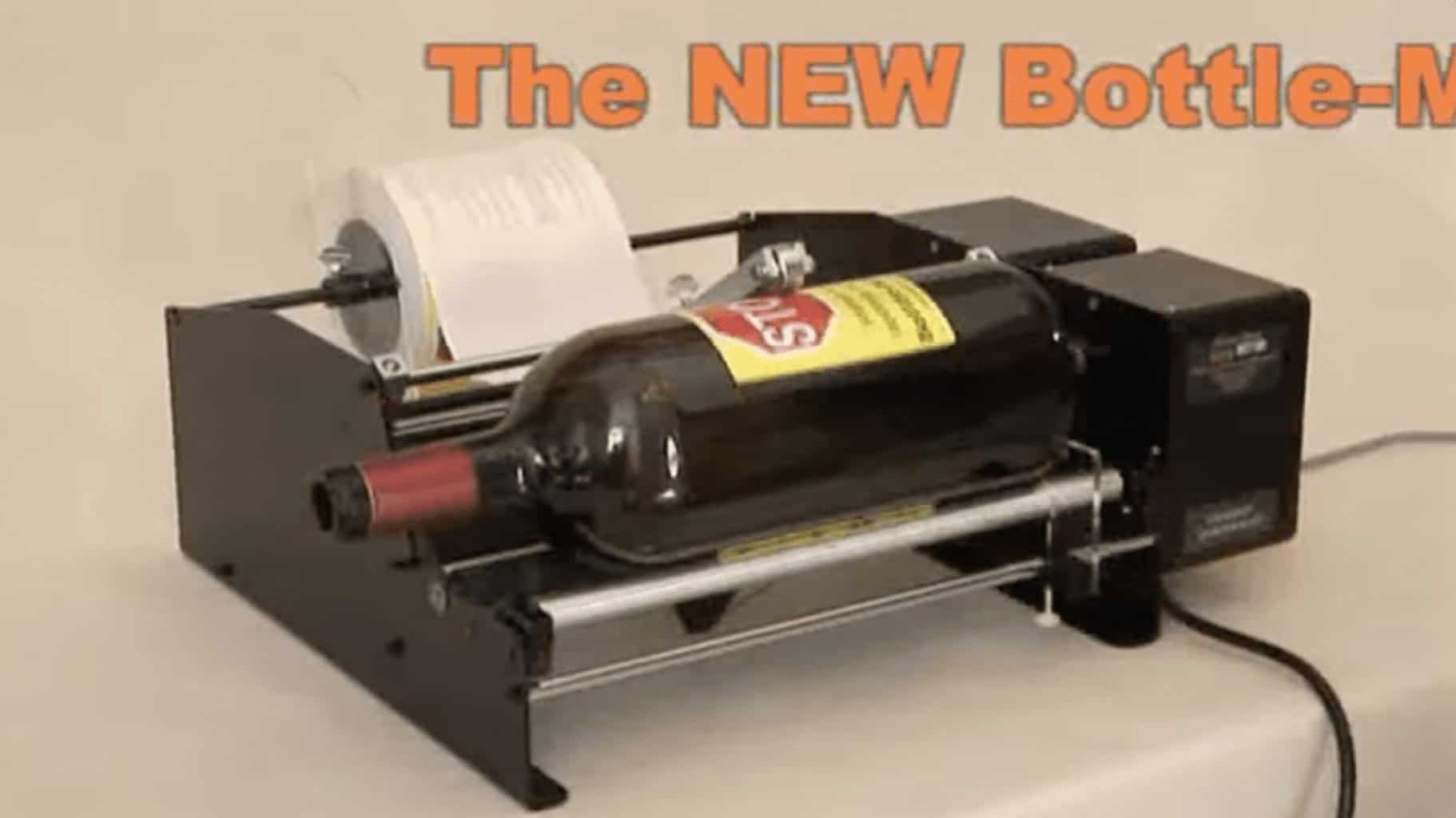 Dispensa-Matic Single Label Bottle-Matic 10" Electric Label Applicator / Label Dispenser (10" Base) SKU: Bottle-Matic-10-Single Screen Shot 2022 03 14 at 4.37.30 PM