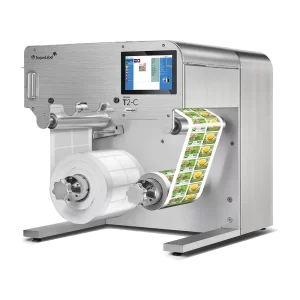 Trojan Label T2-C High Volume Tabletop Press Color Label Printer