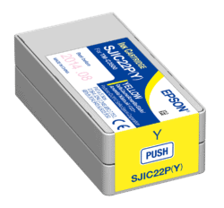 Epson ColorWorks C3500 Yellow Ink Cartridge SJIC22(Y)